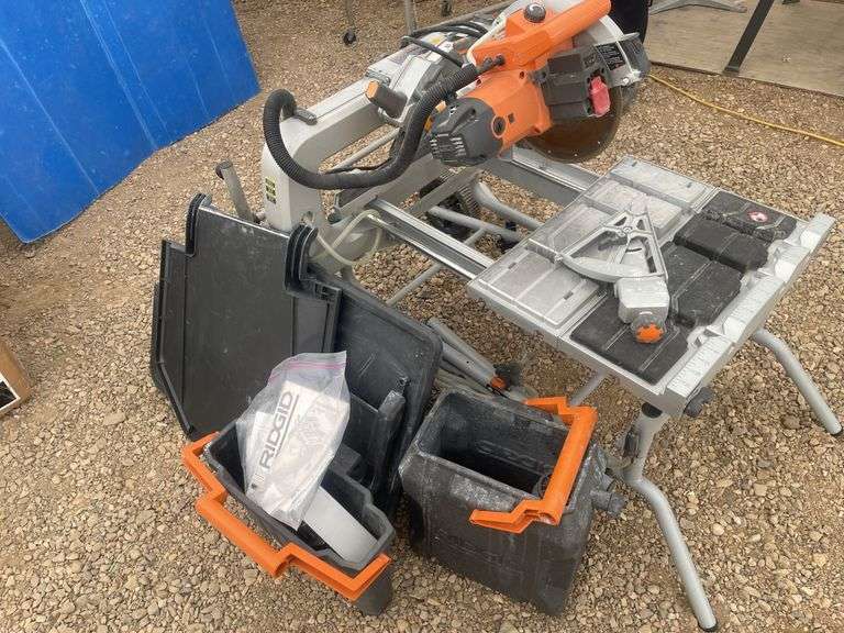 Ridgid 10" Wet Tile Saw - running condition
