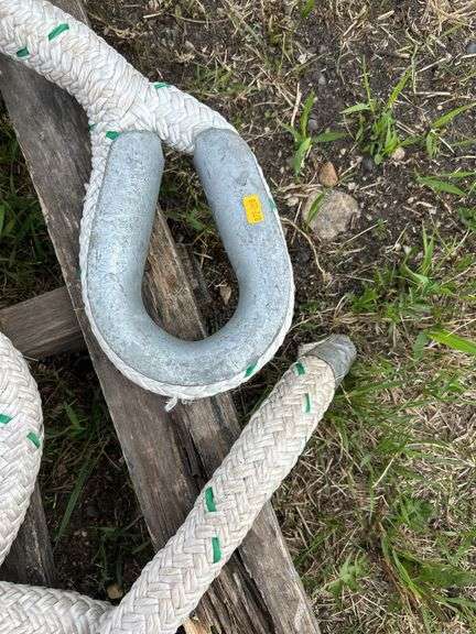 Large qty of tow rope with only 1 eyelet