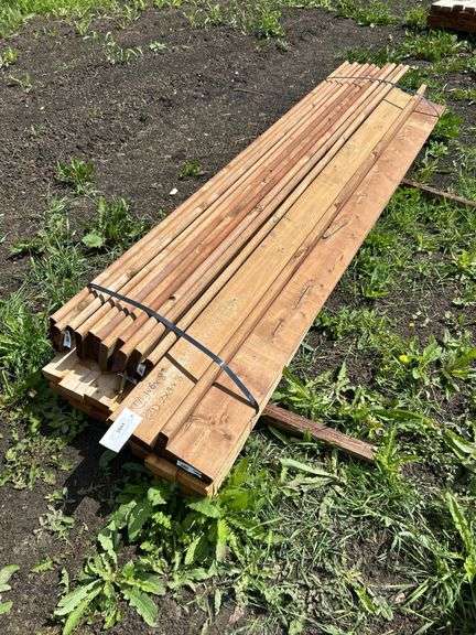LUMBER: 17 of 1x6x8 treated & 21 of 2x4x8