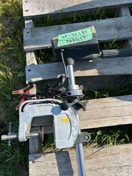 Trolling motor 20 - 30 lb thrust - owner says works