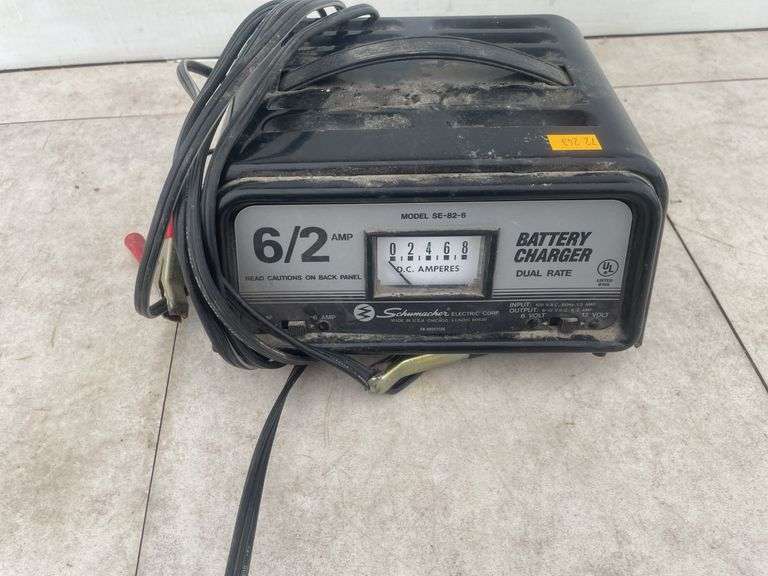 Schumacher 6/2 amp battery charger - owner says working