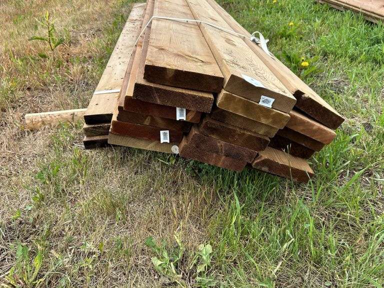 LUMBER: 18 of 2x8x12 treated & 8 of 2x8x10 treated
