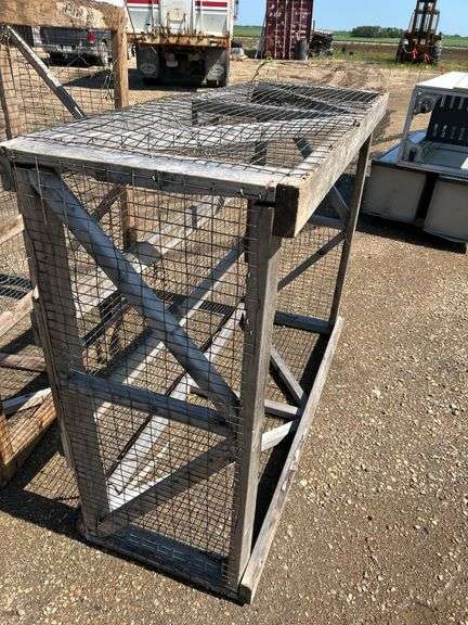 Pair of home made garden covers/cages