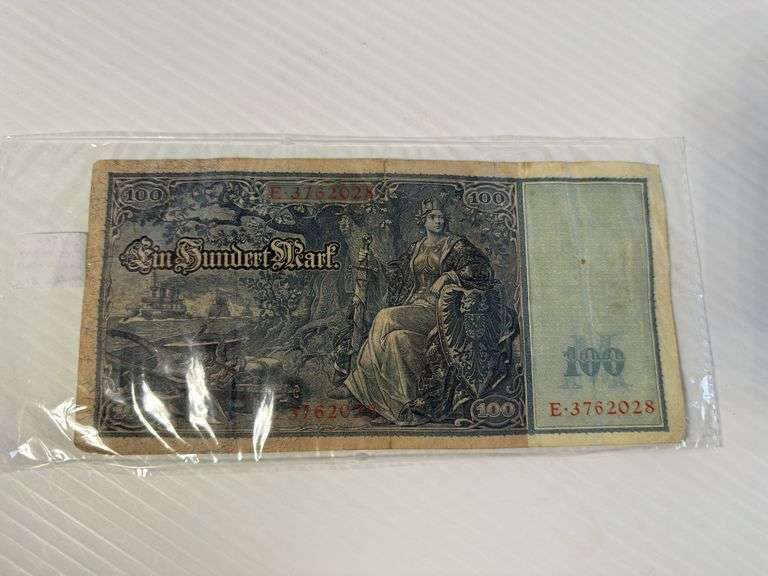 1910 Germany One Hundred Marks Bill