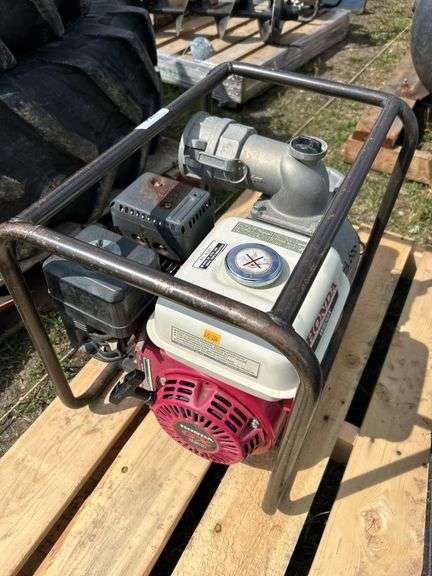 Honda 3” pump - starts first pull & is on AV gas