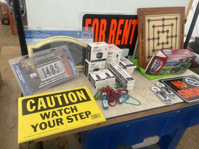 Address plaque, high-viz address sign, Washer Toss game, handcrafted Michaud game, Power Zone 3 in 1
