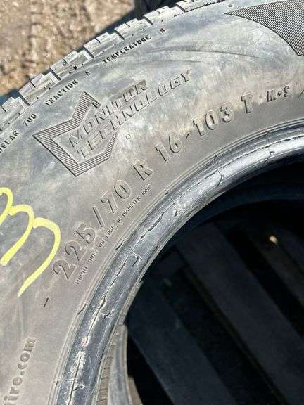 4 tires 255/70R16