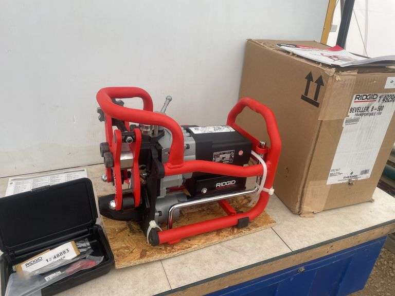 Ridgid Model B-500 115V Transportable Pipe Beveller