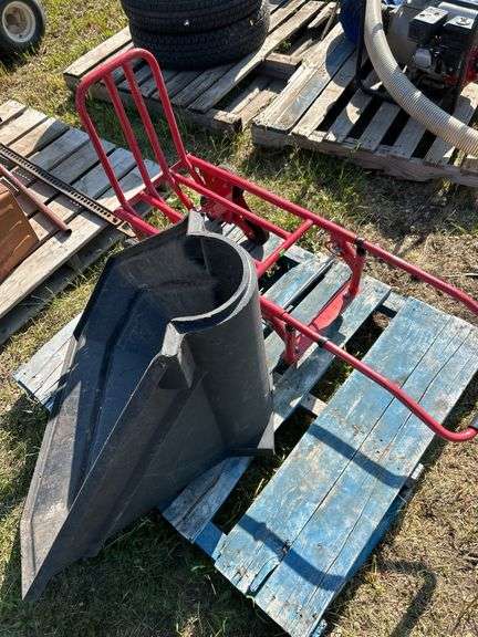 Stair climber mover & small auger hopper