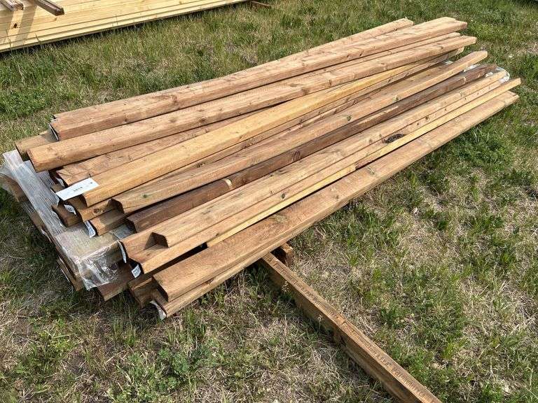 LUMBER: 28 of 2x4x8 treated decking & 18 of 2x6x8 treated decking