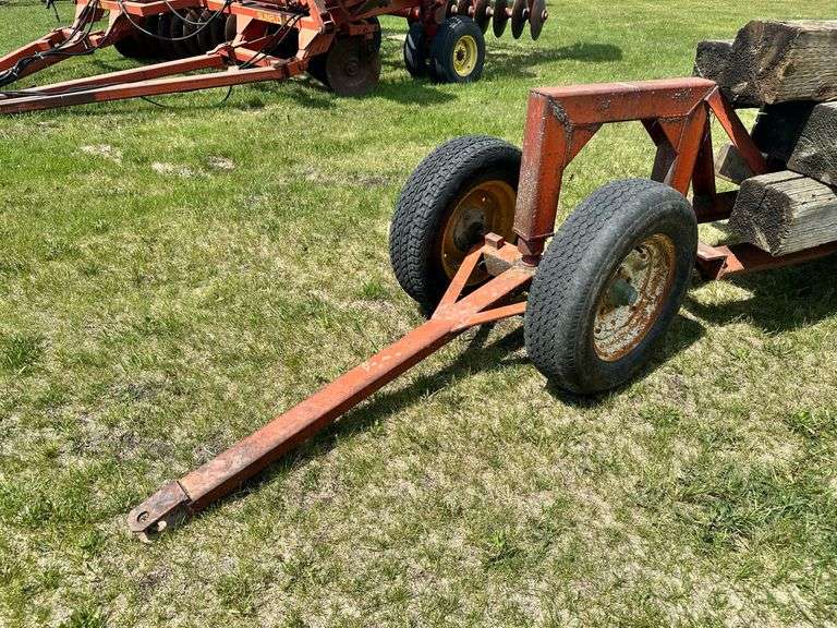 Swather Carrier w/ qty of 10" x 10" Timbers