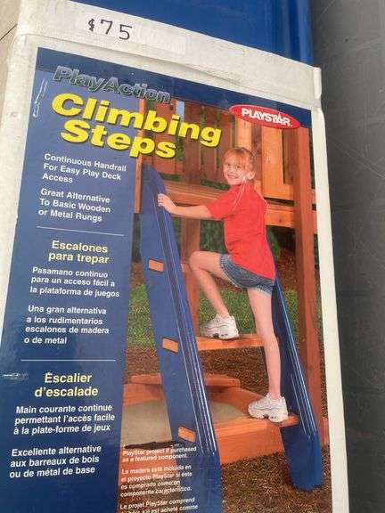 PlayAction climbing step rails only