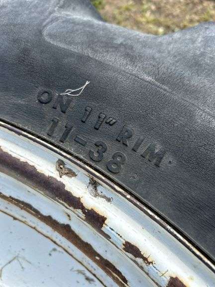 5 Sprayer tires/rims 11-38