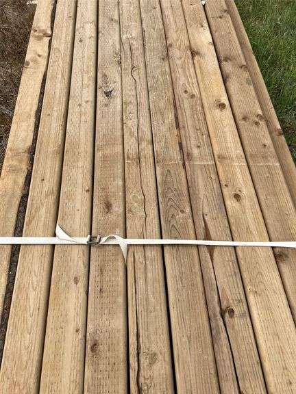 LUMBER: 19 of 4x4x9 treated posts