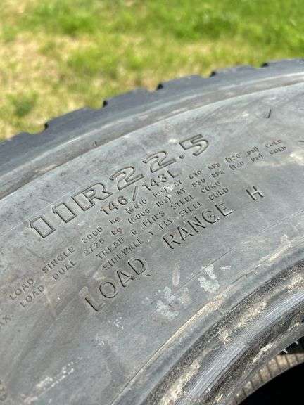 5 tires 11R22.5