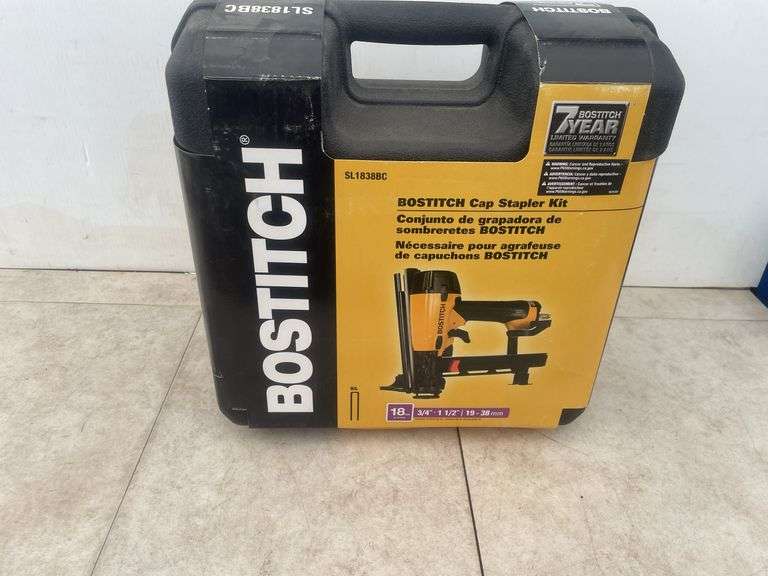 Bostitch Cap Stapler Kit - 18 gauge
