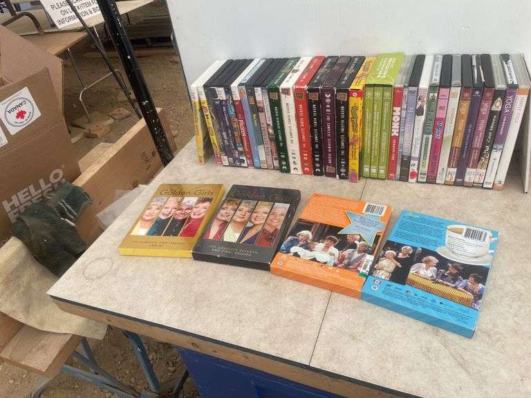 Large quantity of DVD's - including Golden Girls