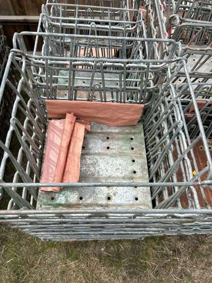 Large qty of meat baskets