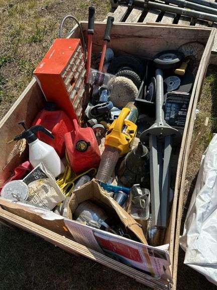 Crate of misc