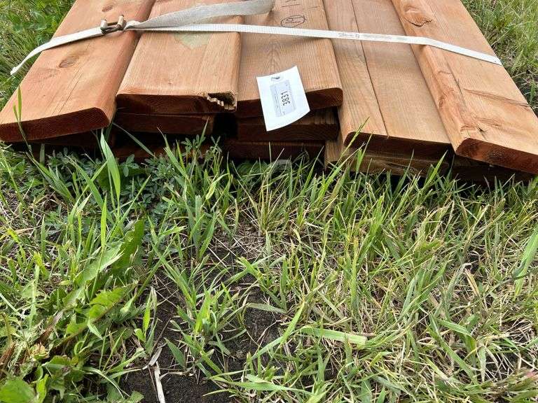 LUMBER: 
11 of 2x6x8 decking & 19 of 1x6x16 treated