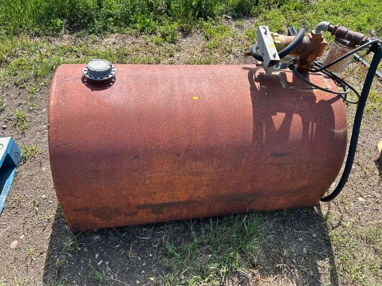 100gal slip tank & pump - condition unknown