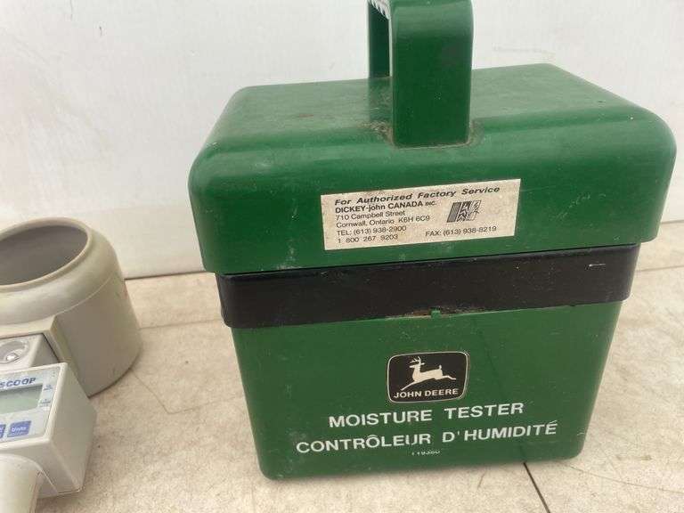 2 digital battery operated grain testers - owner says working