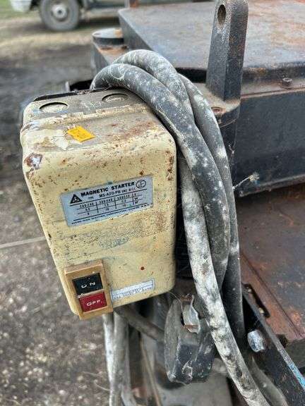 20” heavy planer - condition unknown LOTS OF RUST