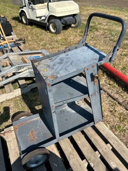 Small welder stand & misc hardware