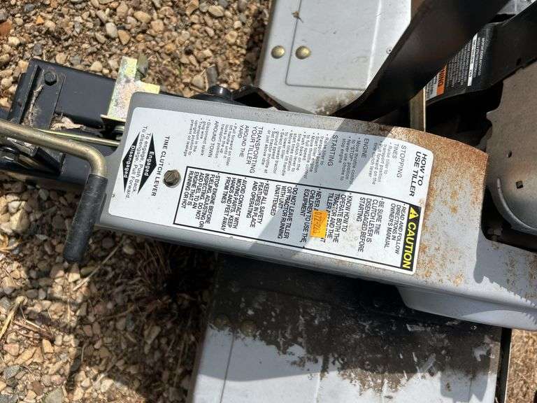 Haban 36” tow behind tiller - owner says runs