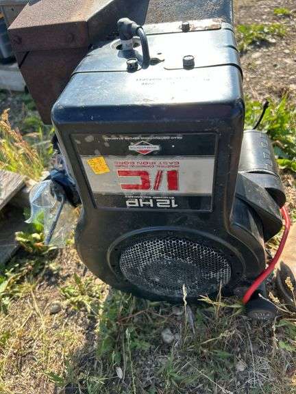 12hp Briggs & Stratton - owner says works