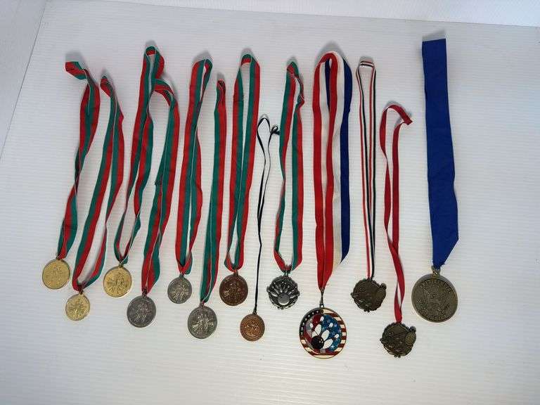 Qty of Metals - Special Olympics, Bowling, Swimming, Etc