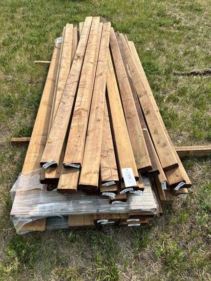 LUMBER: 28 of 2x4x8 treated decking & 18 of 2x6x8 treated decking