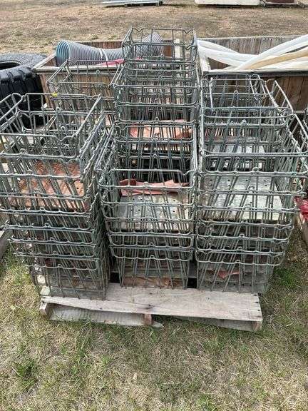 Large qty of meat baskets