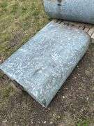 2 galvanized tanks