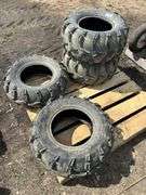 4 quad tires in poor condition 26x9-12, 26x12-12