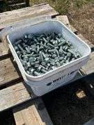 Pail of 3/8”x1-1/2” bin bolts