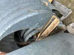 2 pallets of Auger downspout, aeration ducting