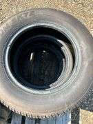 3 tires 205/65R15, 2 ATV tires in very poor condition 25x12.00-9NHS