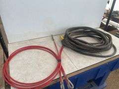 4  - 6' safety cables and 45'of 10/3 extension cord