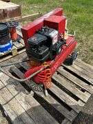 Gas drive air compressor - owner says runs