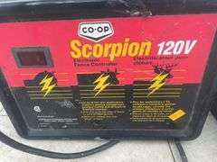 Co-op 120V Scorpion electronic fence controller and a Corral fencer 120V -owners says working