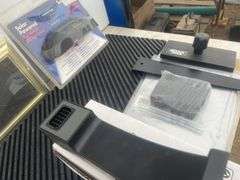 Stair treads, kick plates 8" x 34"Adress plaque, laminate floor installer kit,solar powered high int