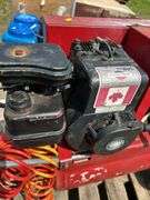 Gas drive air compressor - owner says runs