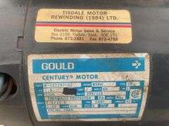 Rebuild 1 1/2hp Gould motor