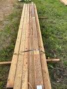 LUMBER: 19 of 4x4x12 treated posts