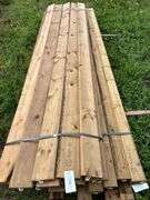 LUMBER: 18 of 1x6x10 treated & 19 of 4x4x10 treated posts