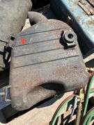 Pallet of misc, cutting torch, electric impact, mufflers etc