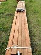 LUMBER: 
11 of 2x6x8 decking & 19 of 1x6x16 treated