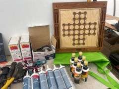 Taymor  - keyed entrance office lock set, handcrafted Michaud game, 2 battery mounts, 2 level mounts