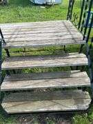 House deck/step 45”D x 96”W x 61”T
